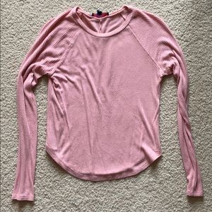 Pink long sleeve shirt